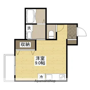 ディアム緑井【2階】の間取り