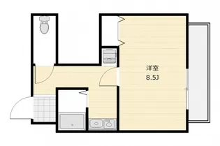 ラーク宝町【3階】の間取り