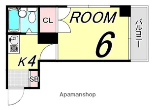 第16深川ビル【3階】の間取り