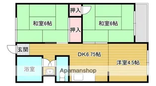 片山ビル【6階】の間取り