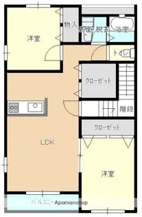 メゾンフレーズ【2階】の間取り