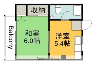 第1CCSビル【3階】の間取り