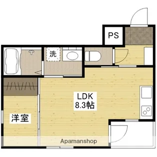 セブンプロート草津東【1階】の間取り