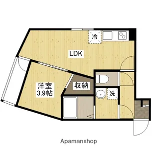 RYO.STA.草津【3階】の間取り