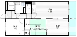 矢野ビル【3階】の間取り