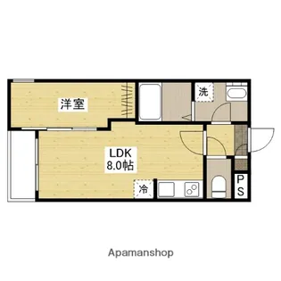 セブンプロート草津南【3階】の間取り