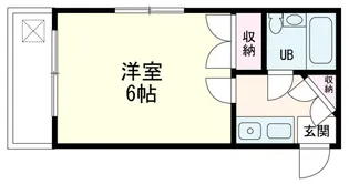 GRADO宇品UNO【404号室号室】の間取り