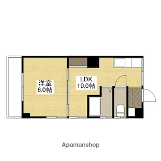 コーポ祥【3階】の間取り