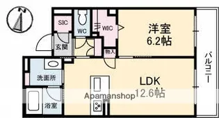メルヴェーユY【2階】の間取り