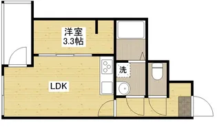 フリートフォルヴィラ古江新町A【302号室号室】の間取り