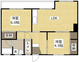 第1今井ビル【303号室号室】の間取り