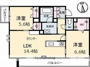REFINAD【3階】の間取り