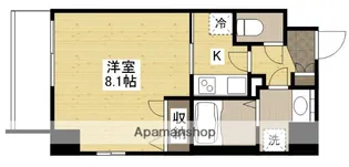 ウェンディ幟町アネクス【4階】の間取り