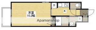 LASANTE観音本町(旧S−RESIDENCE観音本町)【12階】の間取り