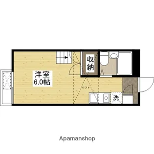 シャトレー東野【1階】の間取り