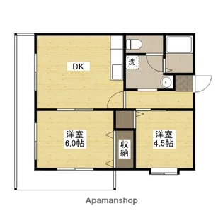 アルティメイトビル落合【3階】の間取り