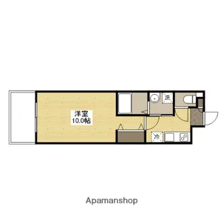 FLARE HIRATSUKA【4階】の間取り