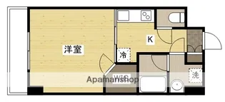 クレール翠【4階】の間取り