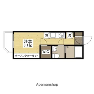 イリス草津東(旧COLLINA草津東)【1階】の間取り