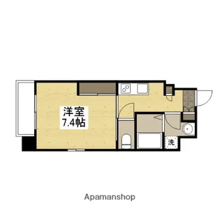 大和興産大州ビル【6階】の間取り