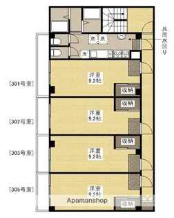 メゾンKOYO【3階】の間取り