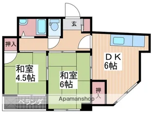 第2内藤ビル【4階】の間取り