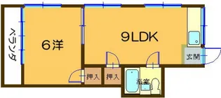 メゾンひばり【103号室号室】の間取り