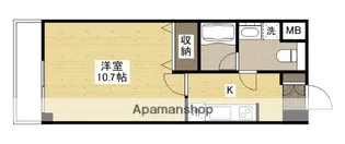 アクアシティ舟入中町【8階】の間取り