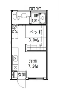 ハイドランジア草津【1階】の間取り