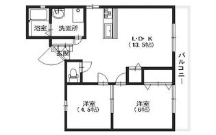 南良原ビル【202号室号室】の間取り