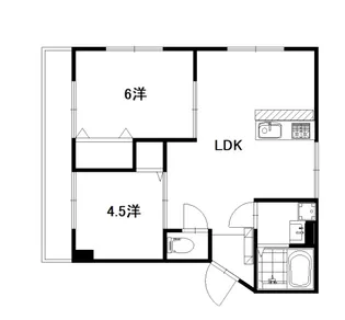 南良原ビル【201号室号室】の間取り