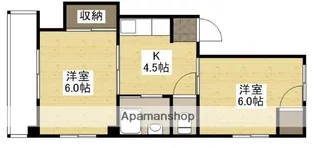 柴原ビル【5階】の間取り