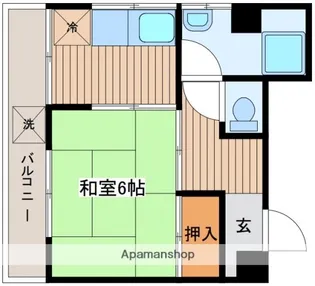 寺岡ビル【4階】の間取り