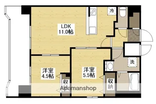 S−RESIDENCE国泰寺町一丁目【16階】の間取り