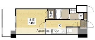 S-RESIDENCE国泰寺町一丁目【13階】の間取り