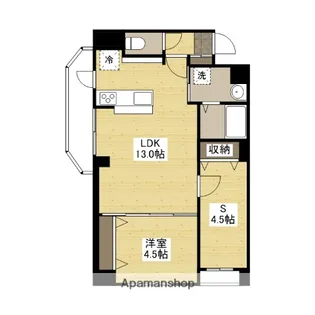 セントヒルズ西旭町【8階】の間取り