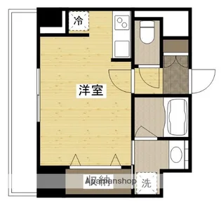 ヴィラ博丈横川【9階】の間取り