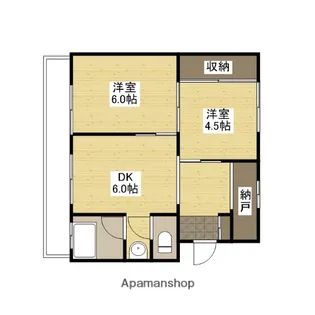 森田ビル【1階】の間取り