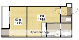 K−RESIDENCE(旧リタリッチ壱番館)【3階】の間取り