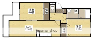 コーポ忠末【3階】の間取り