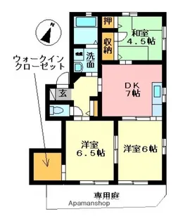 エクセルM【1階】の間取り