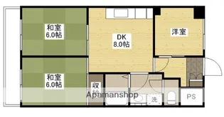 岡本ビル【3階】の間取り