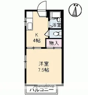 フレグランスセトミ A棟【1階】の間取り
