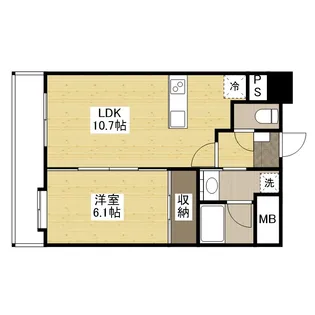 AD・GRAYSⅢ【6階】の間取り