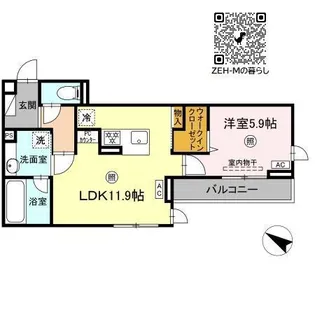 レグルス曙【2階】の間取り