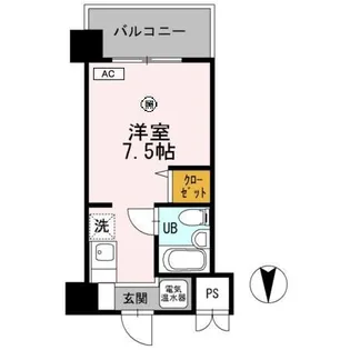 ベルハウス【4階】の間取り