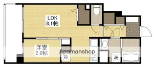 RASSURE舟入【10階】の間取り