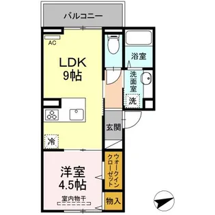 アリエッタ【3階】の間取り