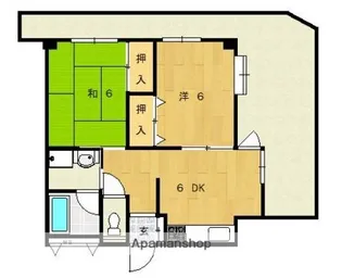板倉ビル【3階】の間取り
