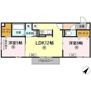 リオッサ【2階】の間取り